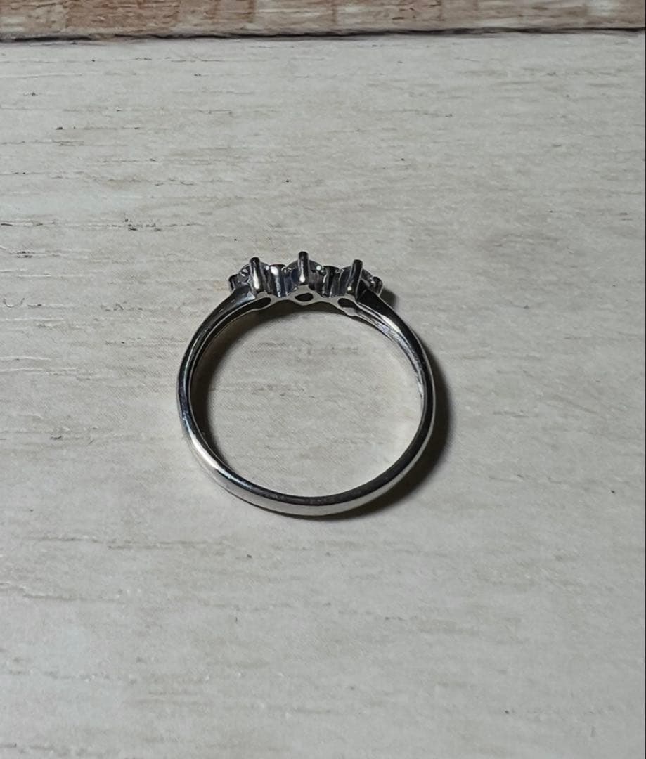 pt900 0.21ct 指輪　レディースリング