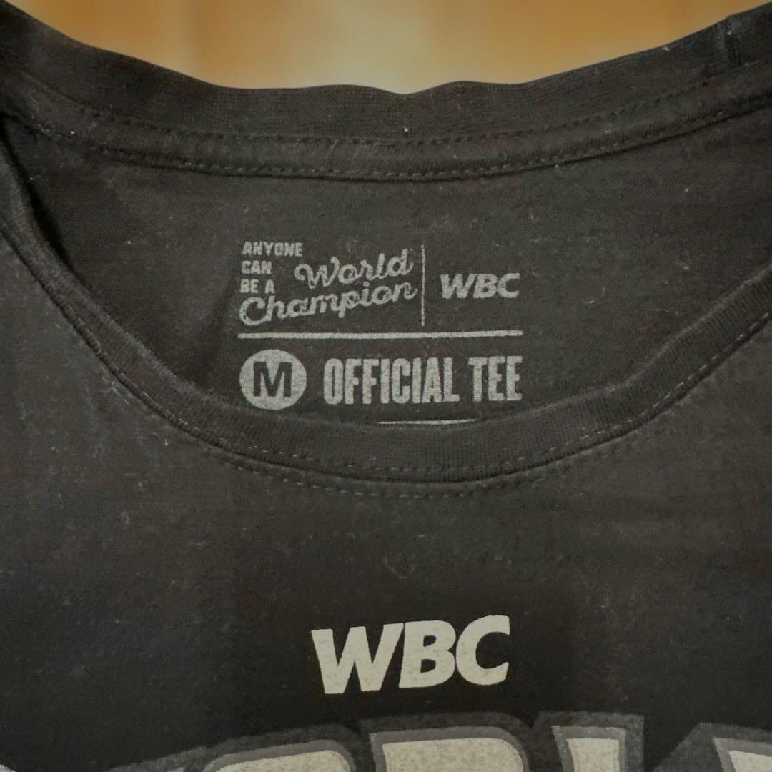 WBC ボクシング Tシャツ 井上尚弥 中谷潤人 選手チャンピオン Mサイズ