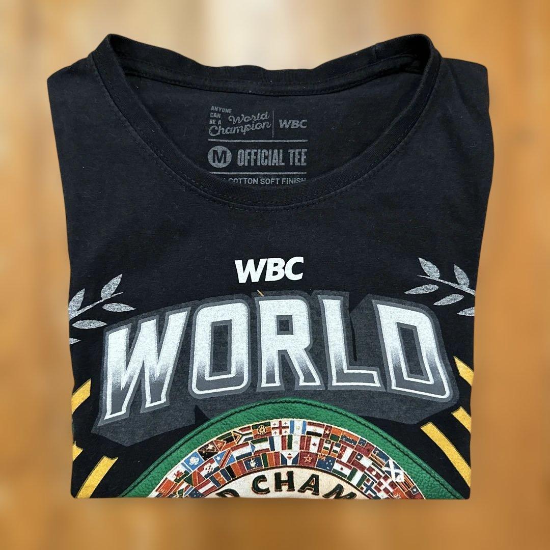 WBC ボクシング Tシャツ 井上尚弥 中谷潤人 選手チャンピオン Mサイズ