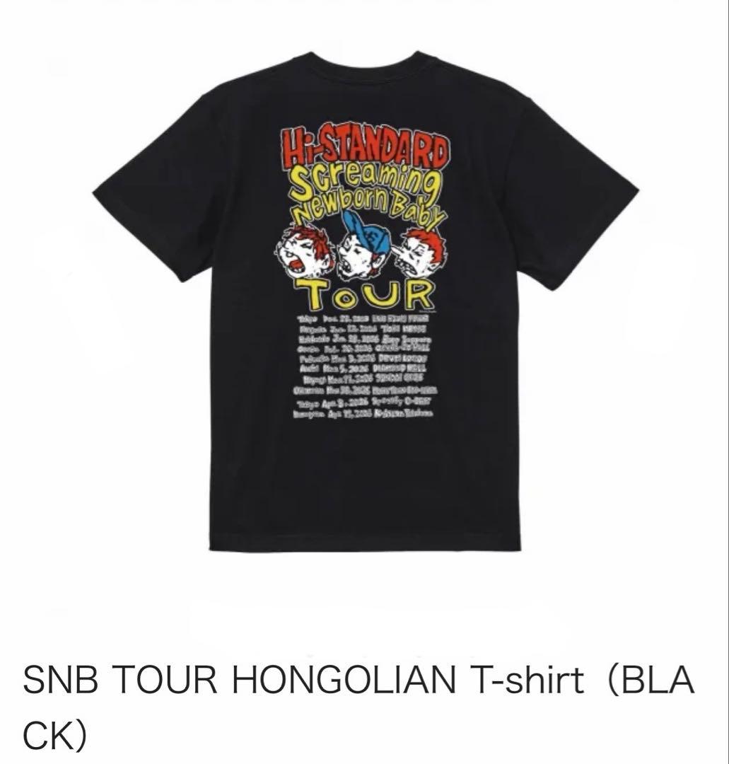 【XXLサイズ】　Hi-STANDARD ハイスタ SNBTour Tシャツ