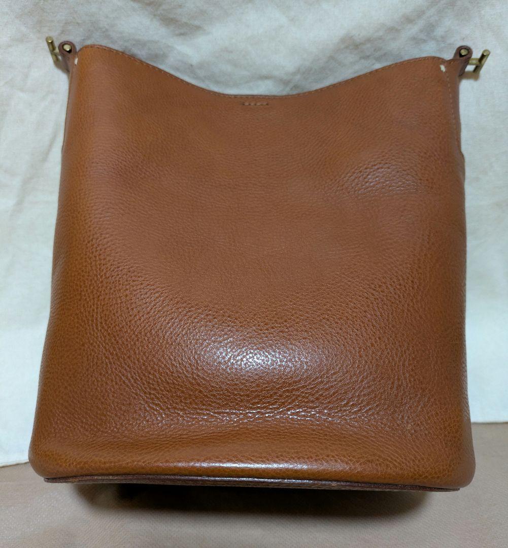 美品 genten ゲンテン トスカノーブルⅡ ショルダー 2way バケツ型