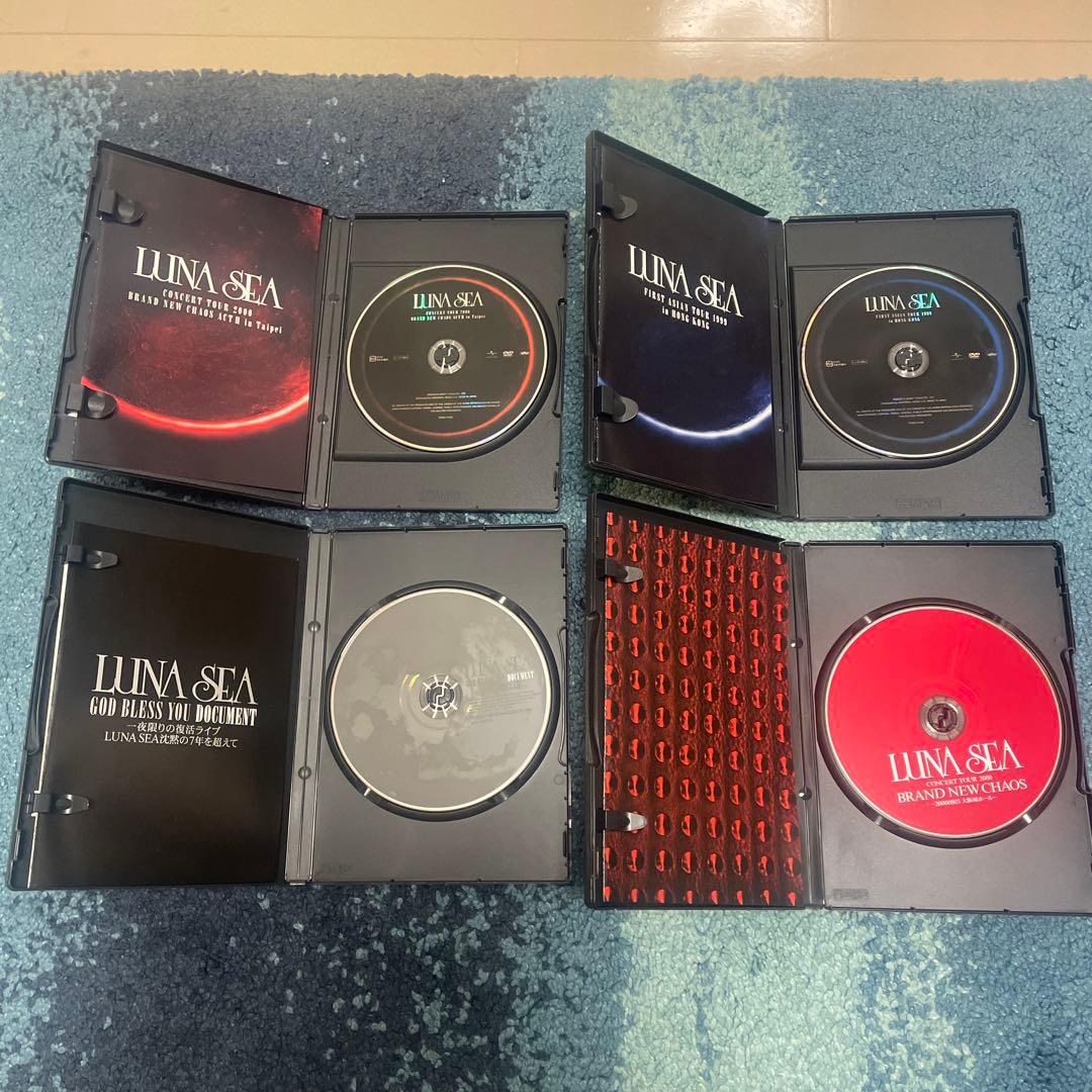 LUNA SEA DVD 8枚セット、CD2枚セット