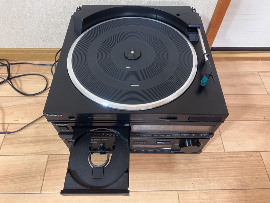 TECHNICS テクニクスコンポーネントCD/レコードデッキジャンク品
