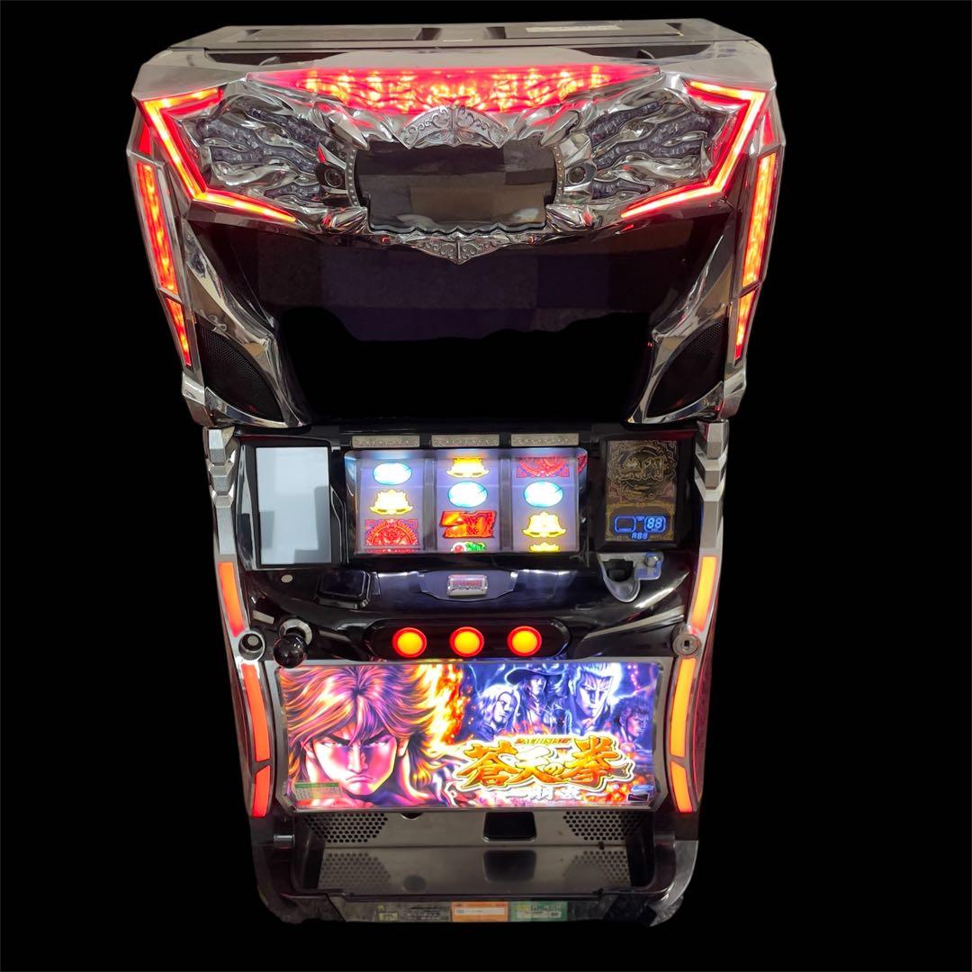 S蒼天の拳AA朋友！パチスロ実機！スロット北斗　サミー