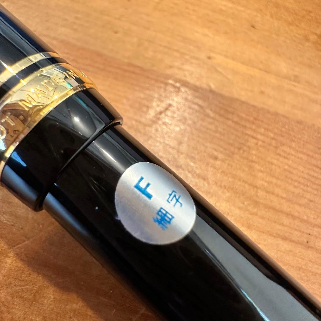 PILOT 万年筆 カスタム742 細字F ブラック