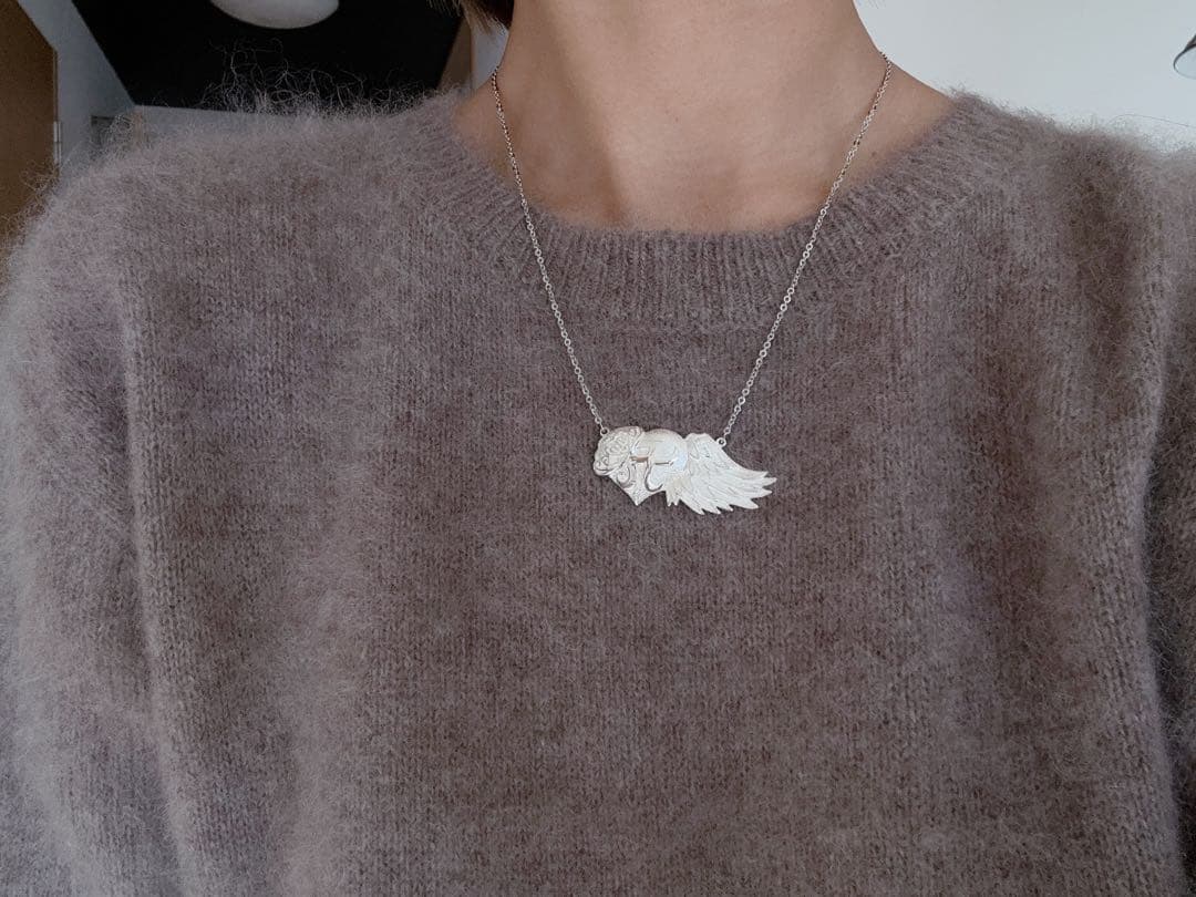 あさみっち★ silver925浜崎あゆみ10周年ロゴネックレス