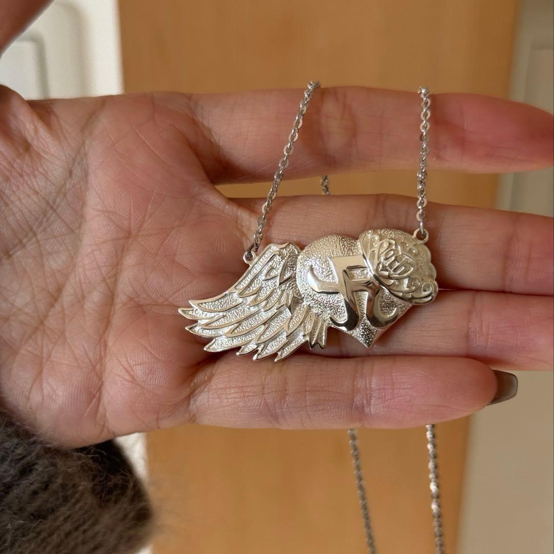 あさみっち★ silver925浜崎あゆみ10周年ロゴネックレス