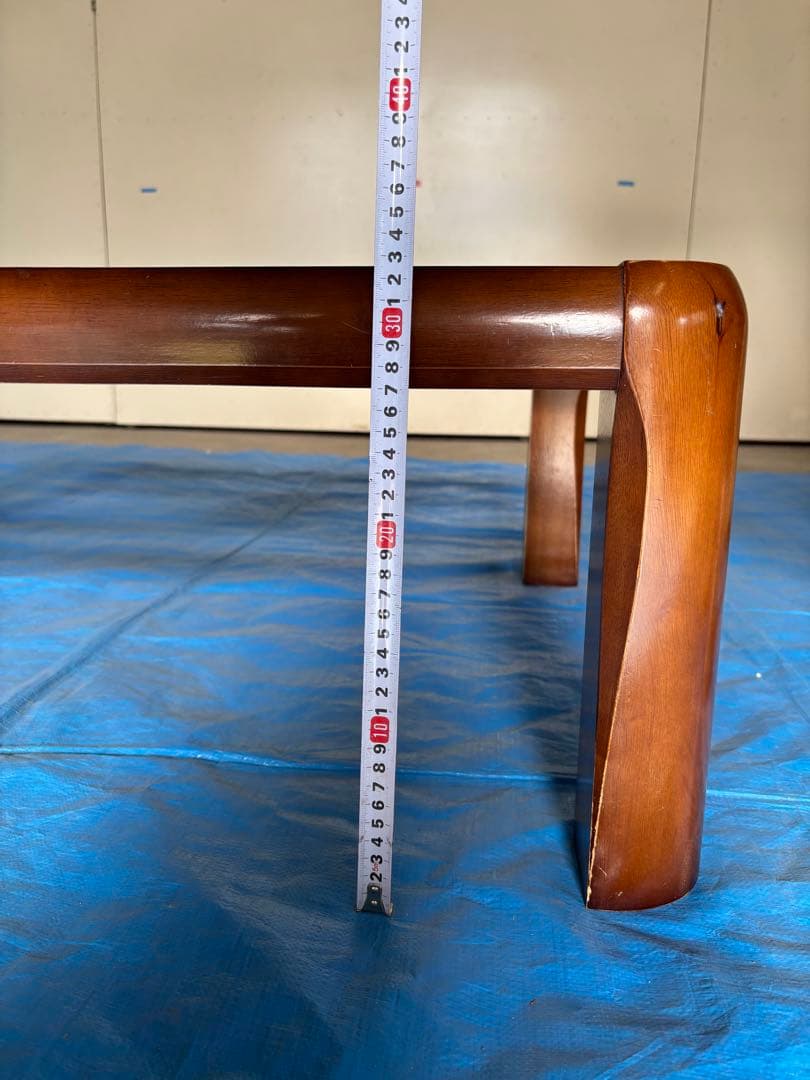 【昭和レトロ】丸みのあるこたつ天板 w102×D74×H36 炬燵 角丸天板