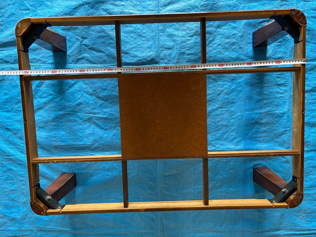 【昭和レトロ】丸みのあるこたつ天板 w102×D74×H36 炬燵 角丸天板