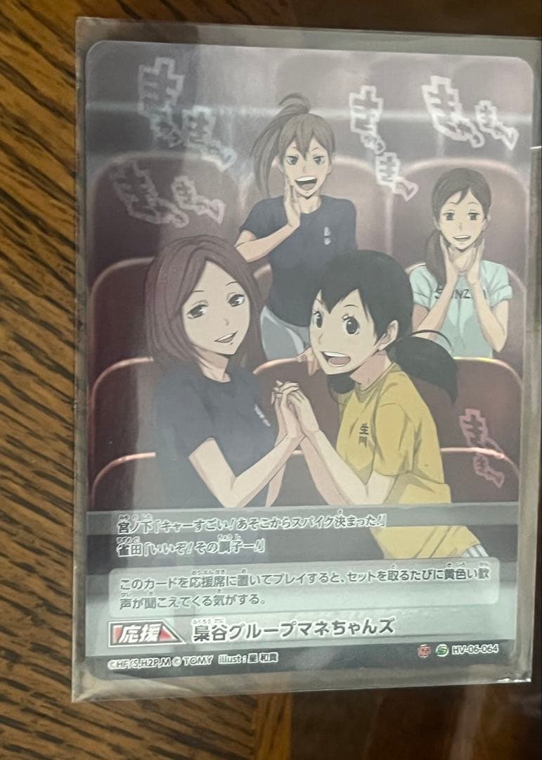 ハイキュー梟谷マネちゃんズホログラムバボカ