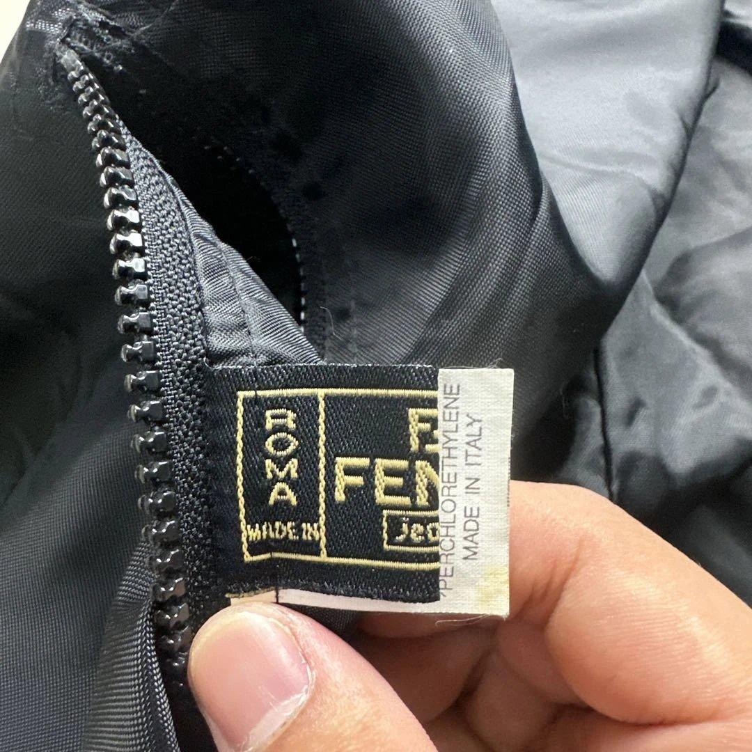 【希少】FENDI イタリア製 ズッカ柄 ボアジップアップジャケット