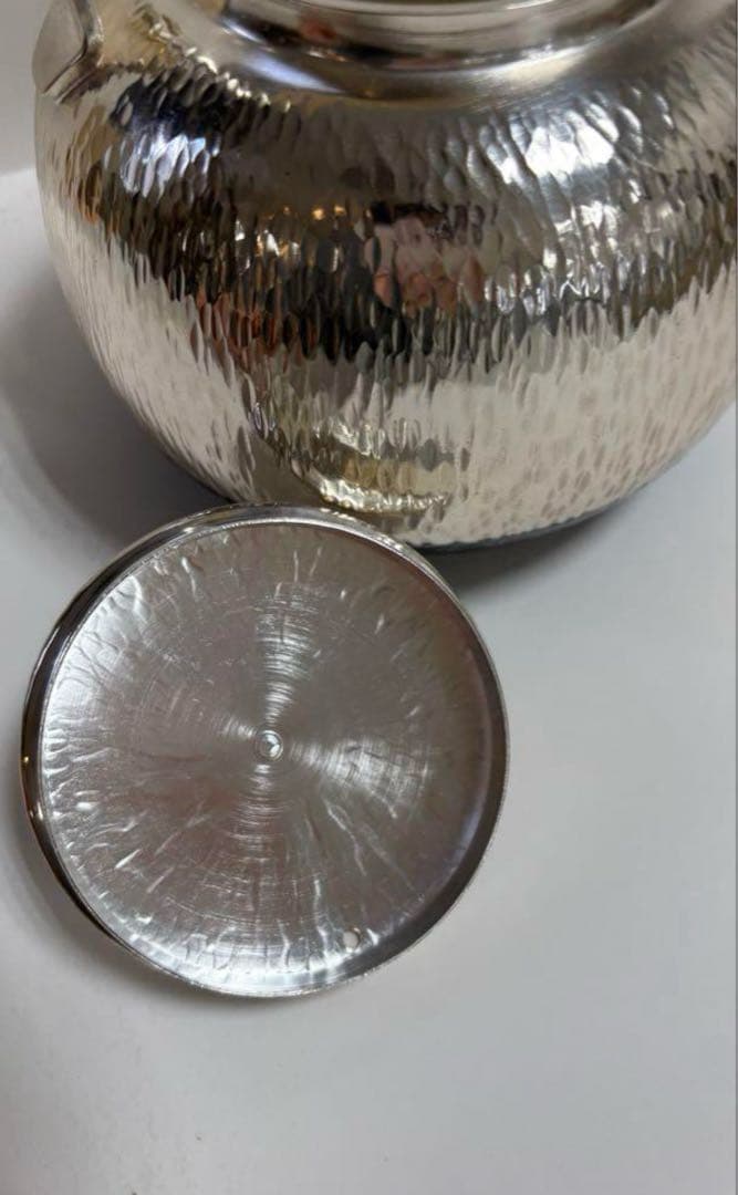 新品　銅瓶　石目模様　湯沸　ヤカン　茶器