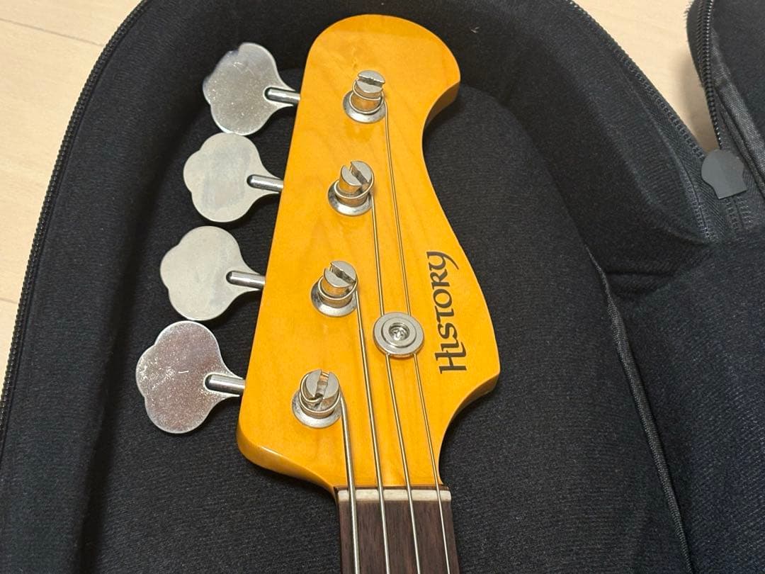 HISTORY CV-BJ4 エレキベース ジャズベタイプ C.F.S搭載