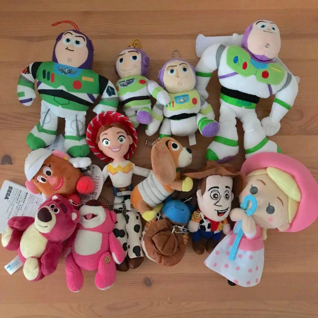 トイ・ストーリー　ウッディ　バズ　リトルグリーンメン　フィギュア　ぬいぐるみ