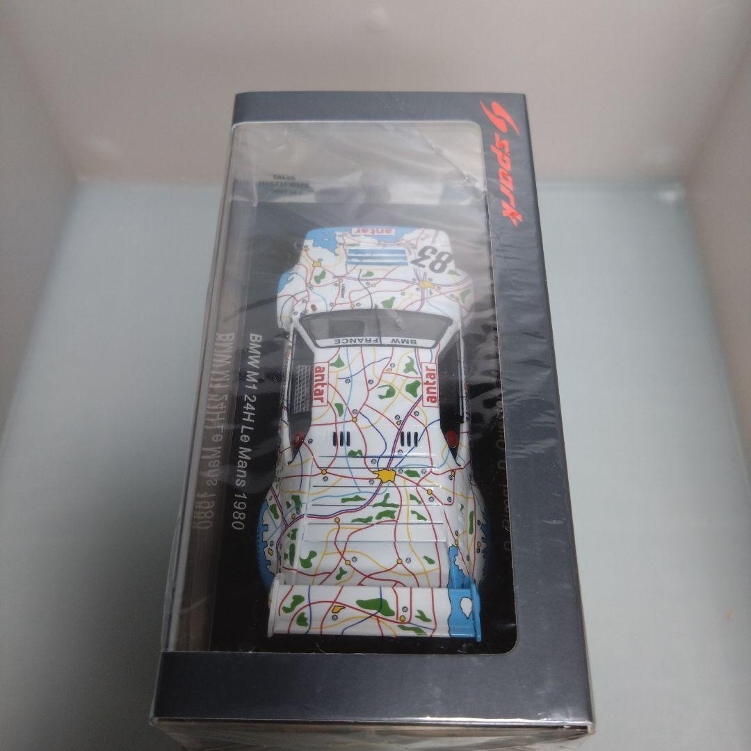 1/43 スパーク BMW M1 1980 LM Map of France