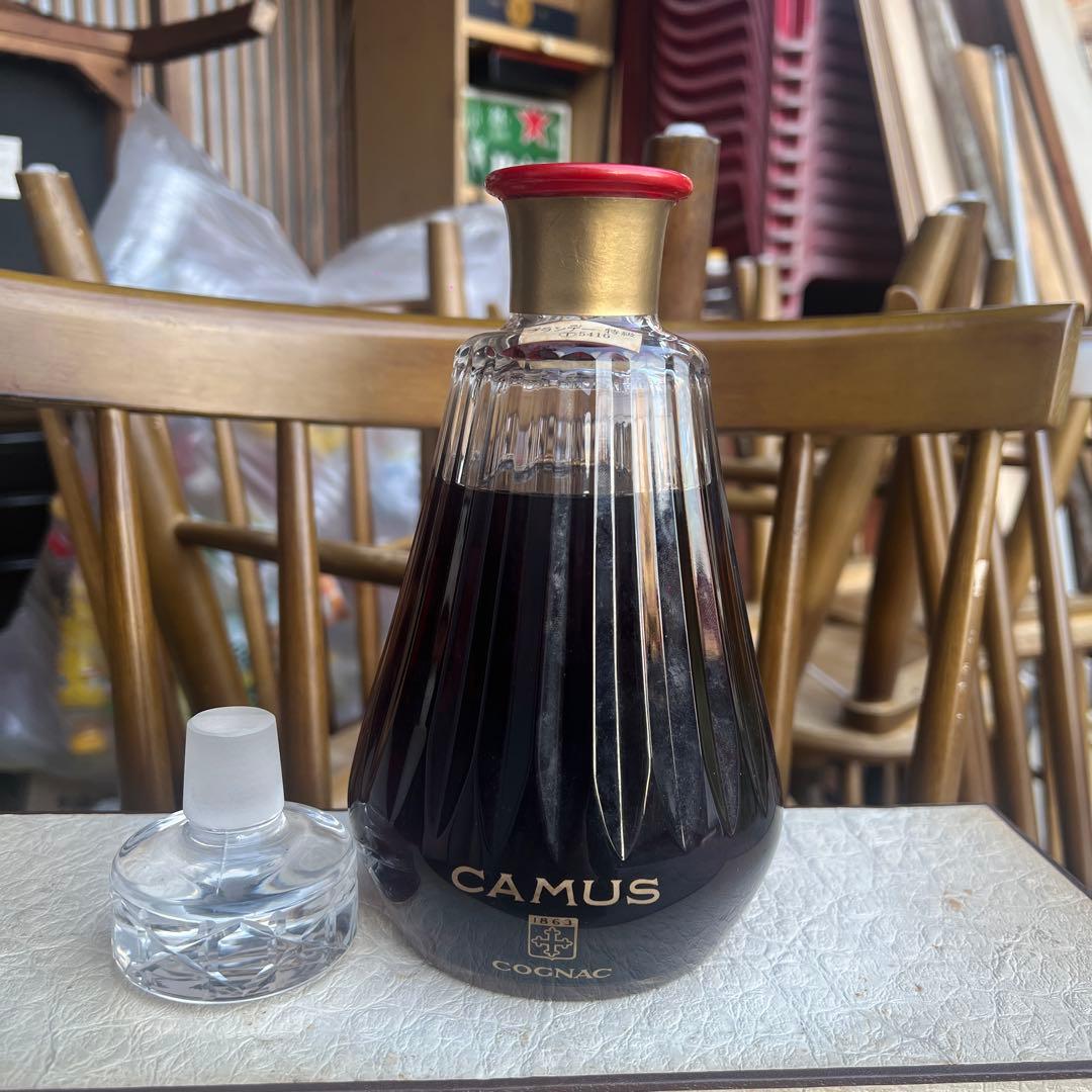 【未開栓】CAMUS　カミュ　バカラ　カラフェ　クリスタルボトル,替栓あり希少品