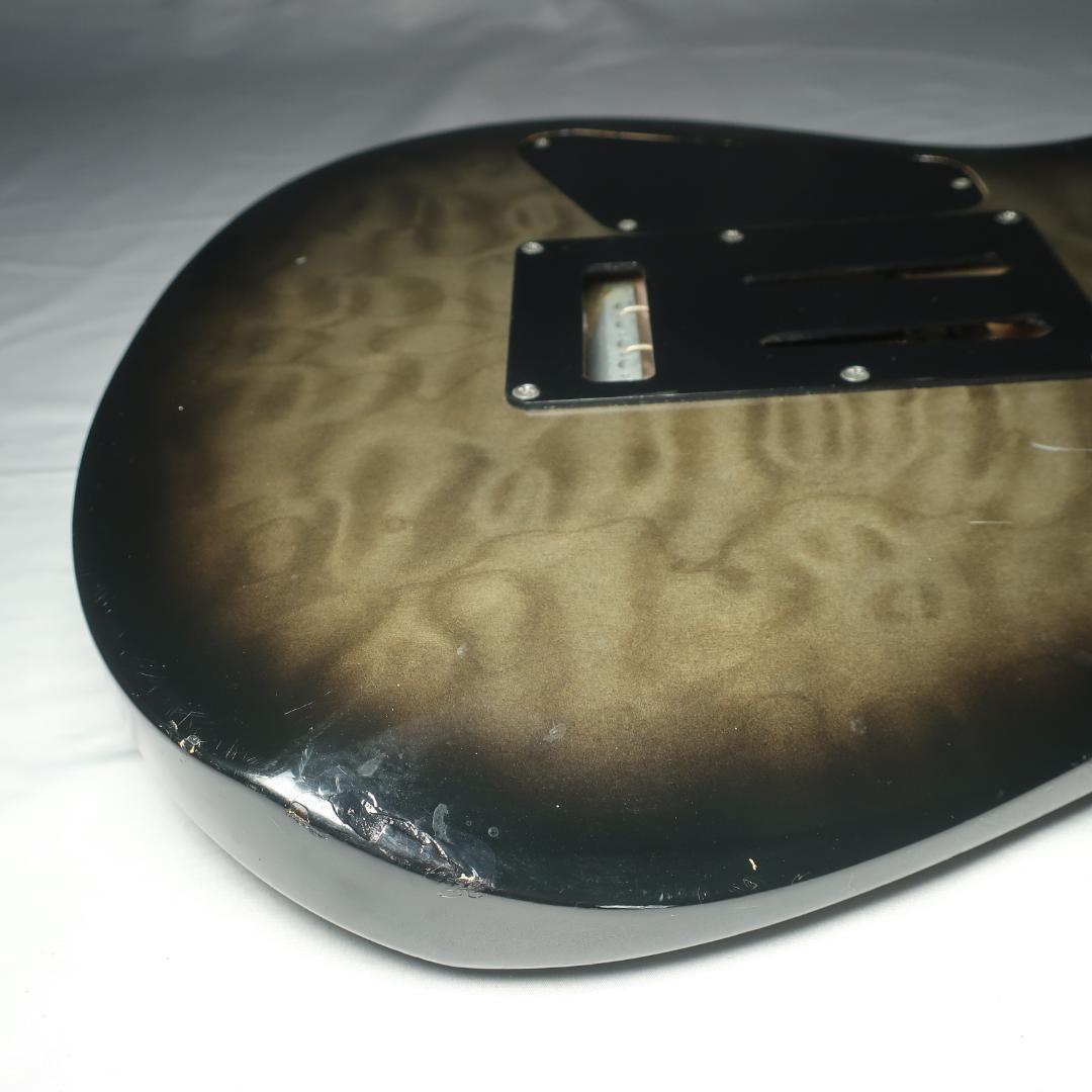 90s FERNANDES エレキギター GOTOHペグ装備 キルト模様カーキ