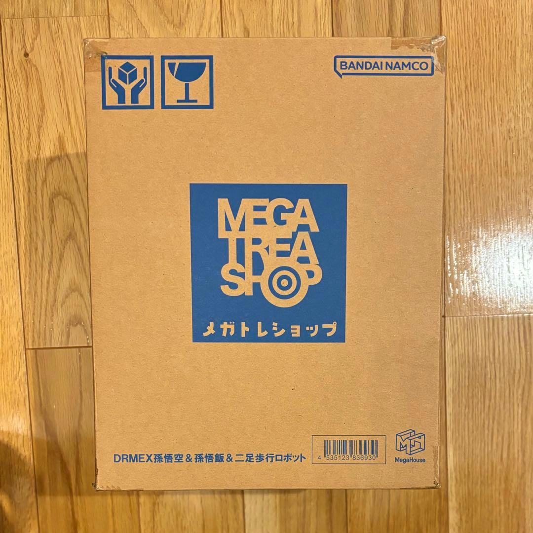 【輸送箱未開封】デスクトップリアルマッコイ EX 孫悟空&孫悟飯 二足歩行ロボ