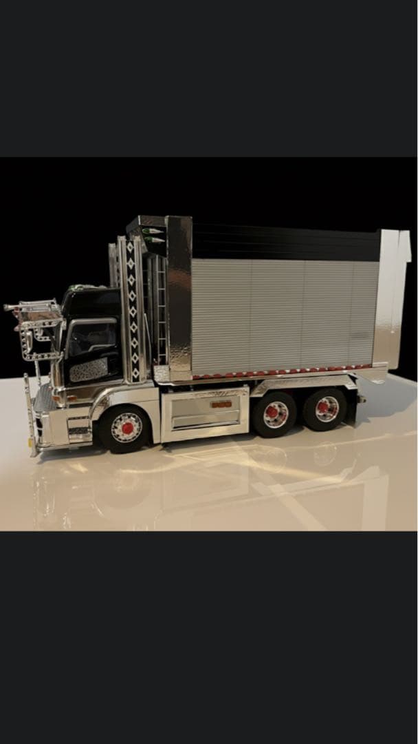 スーパーグレート、デコトラダンプ、1/32スケール完成品