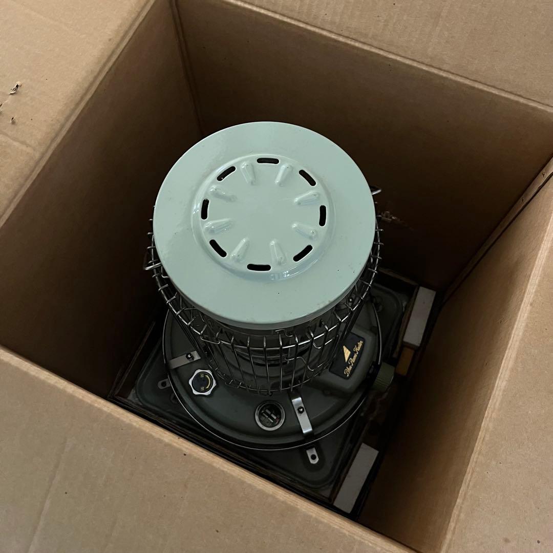 美品アラジンaladdinストーブ/ブルーフレームヒーターグリーン送料込