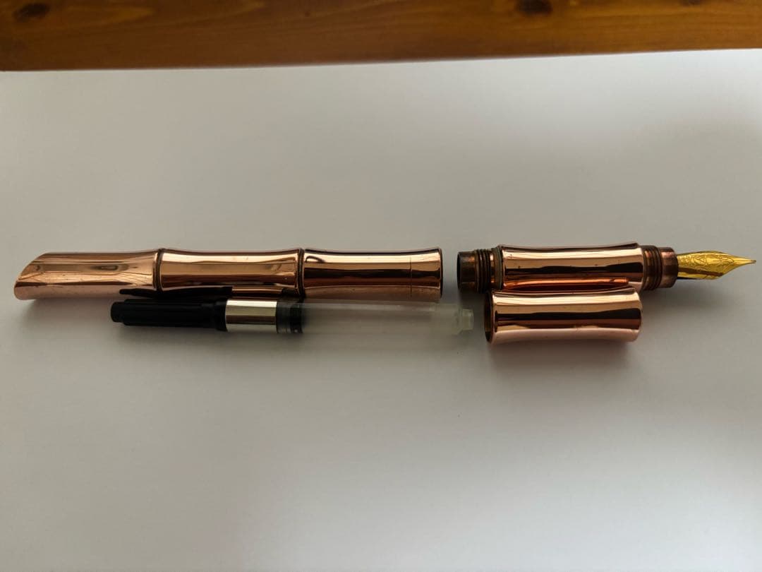 TTI-110 TIMAZE 竹型万年筆 コッパー Copper