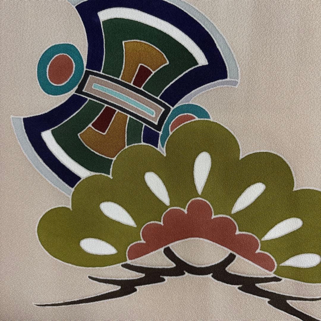 No.16 正絹男の子お祝い着　産着 長襦袢付き　のしめ 七五三