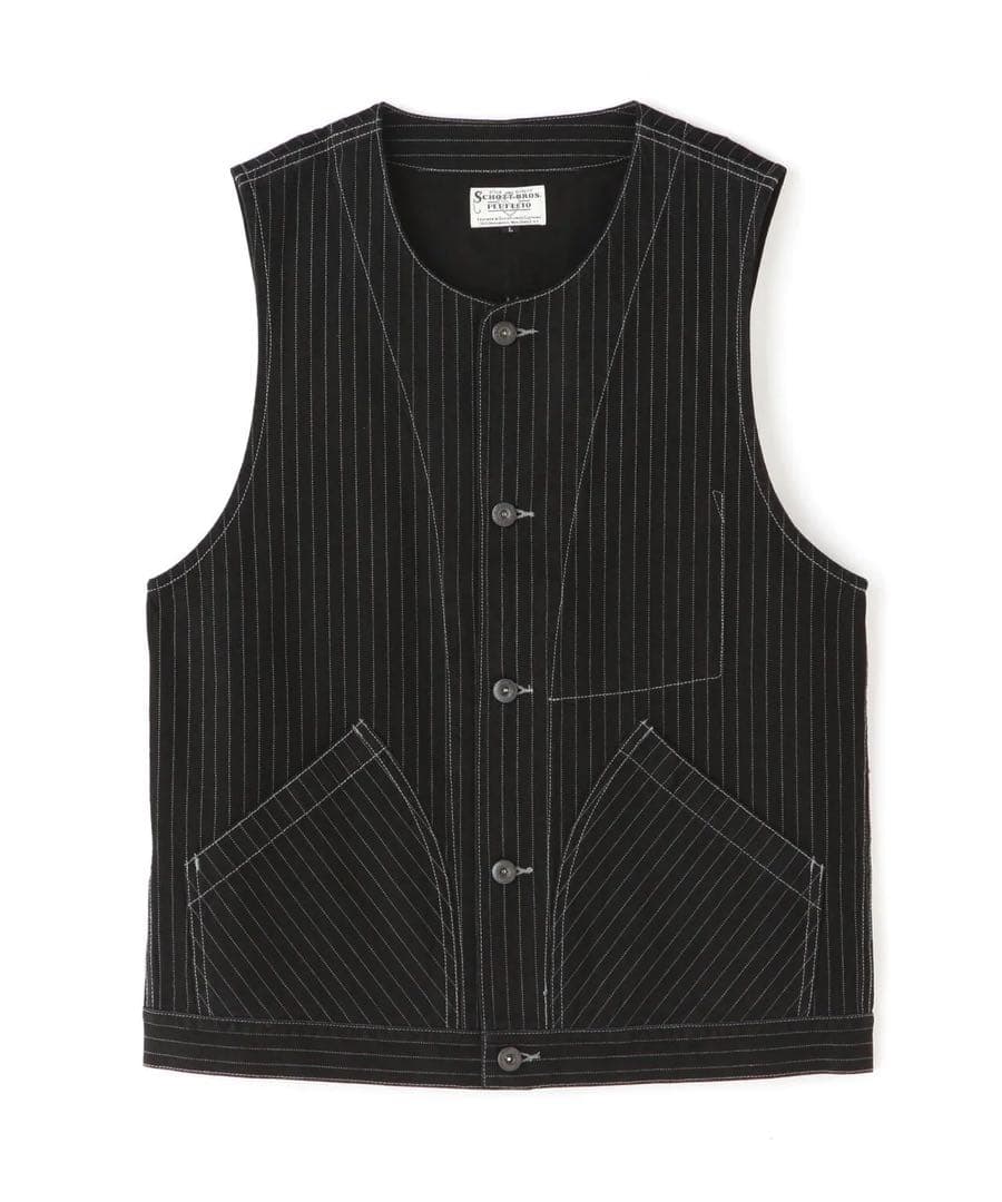 トップス SCHOTT OLD HICKORY DENIM VEST