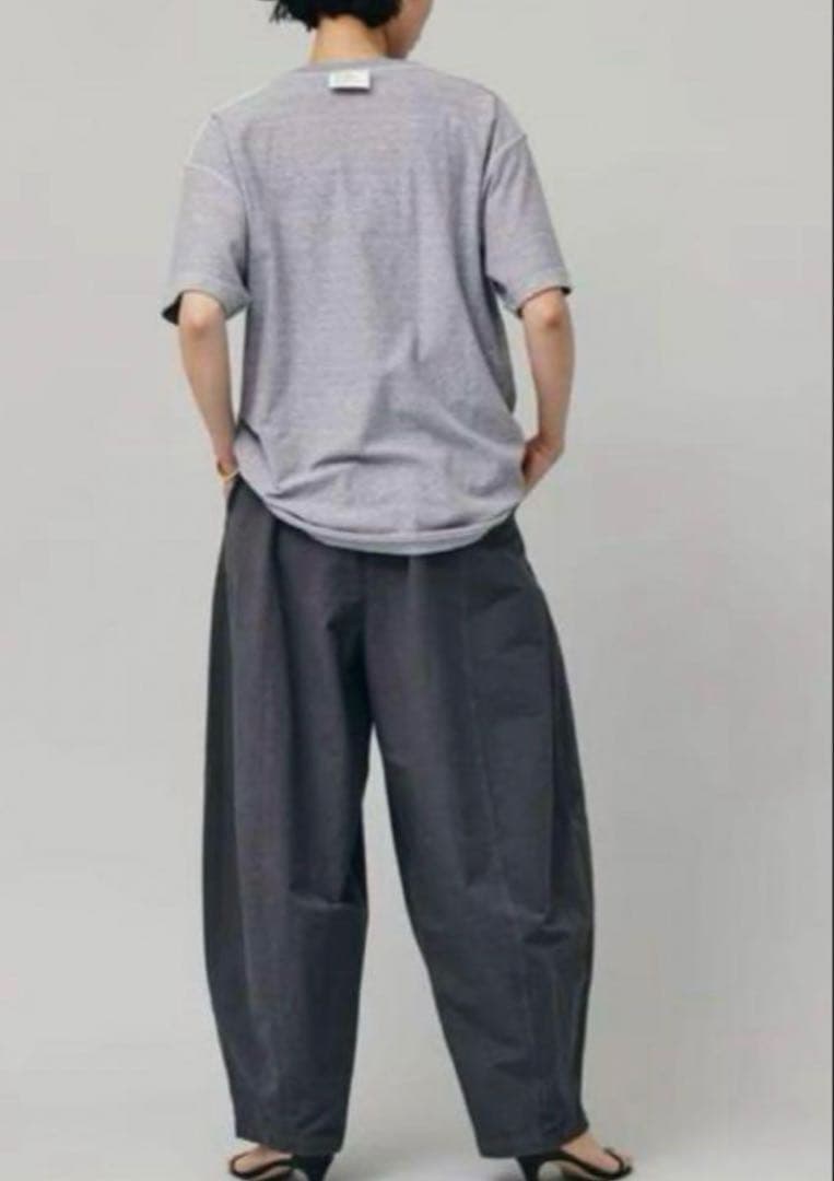 美品★カレンソロジー★コットンリネンドロストパンツ