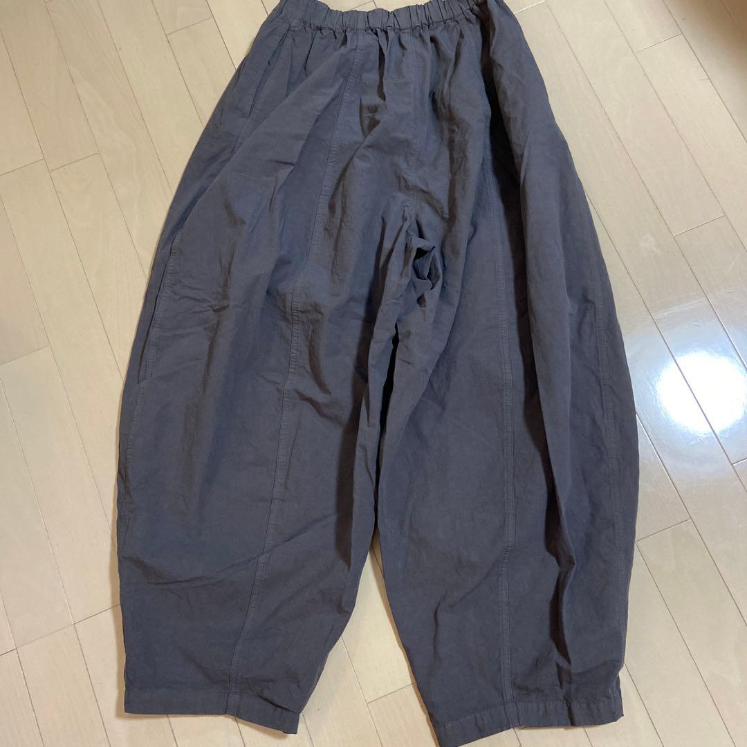 美品★カレンソロジー★コットンリネンドロストパンツ