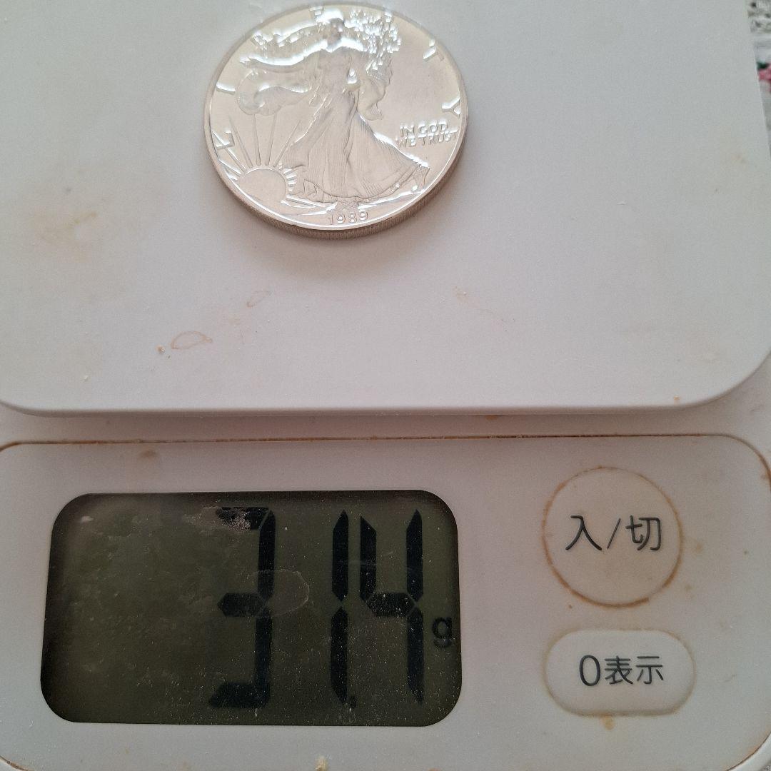 アメリカ、銀貨、2022年イーグル銀貨(1オンス、銀99％)