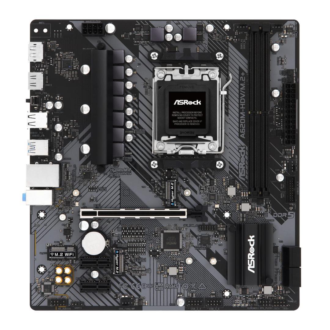 ASRock マザーボード A620M-HDV/M.2 Micro ATX