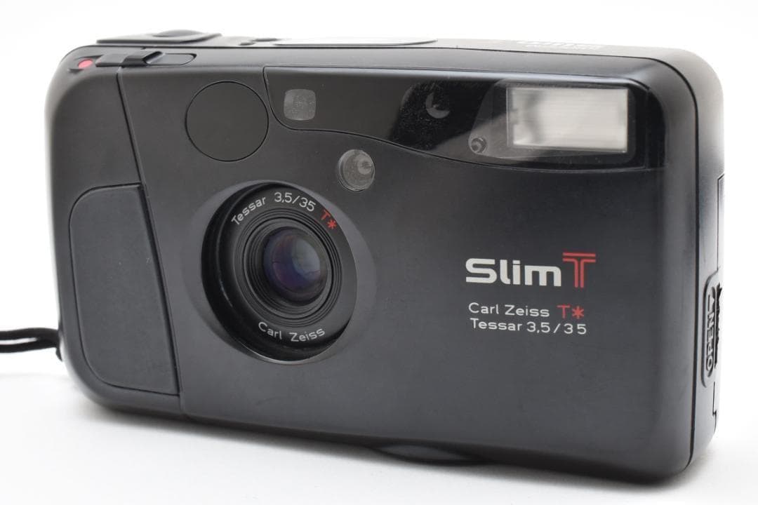 美品 KYOCERA Slim T カールツァイス コンパクトフィルムカメラ