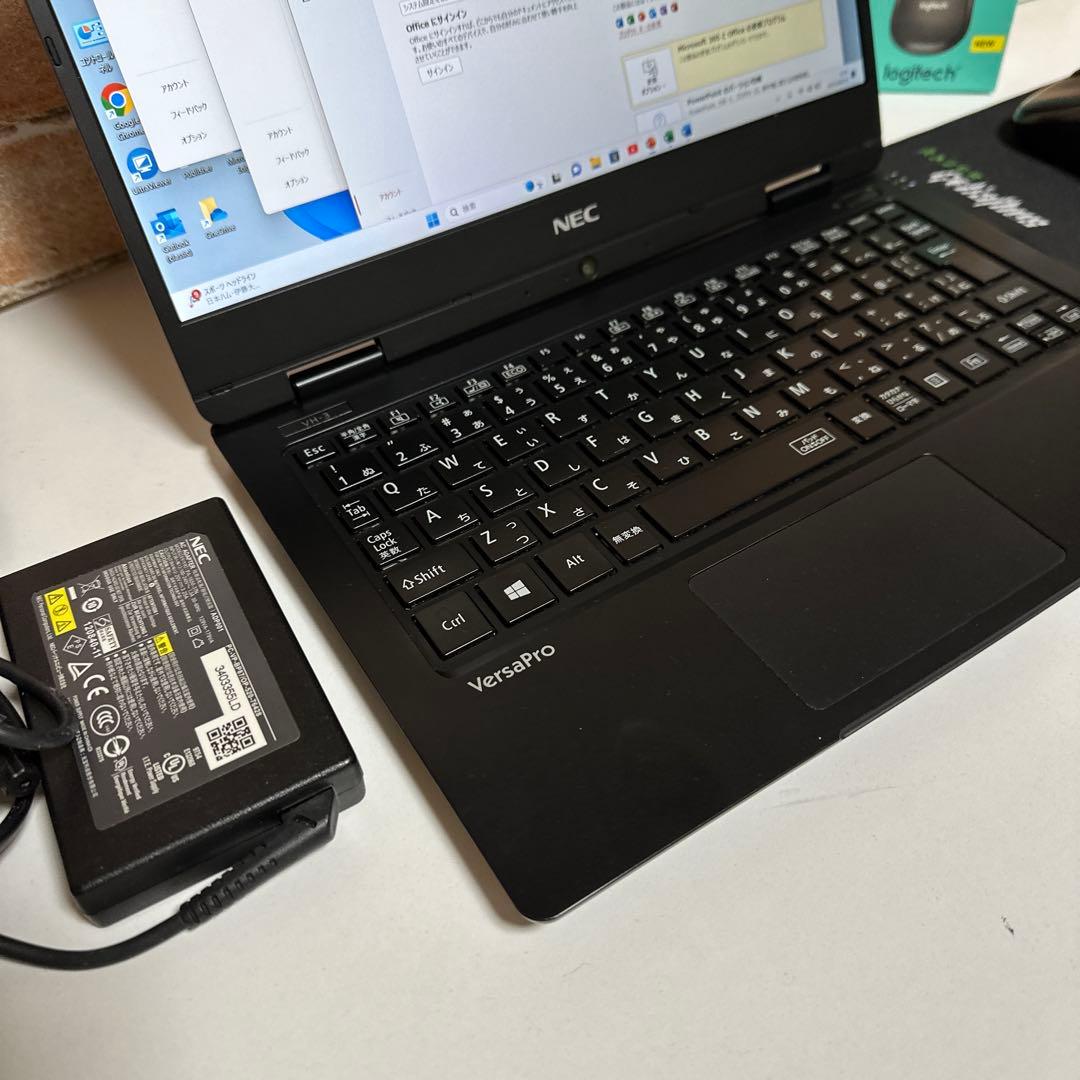 美品　NEC VersaPro ノートPC SSD128GB オフィス2024年