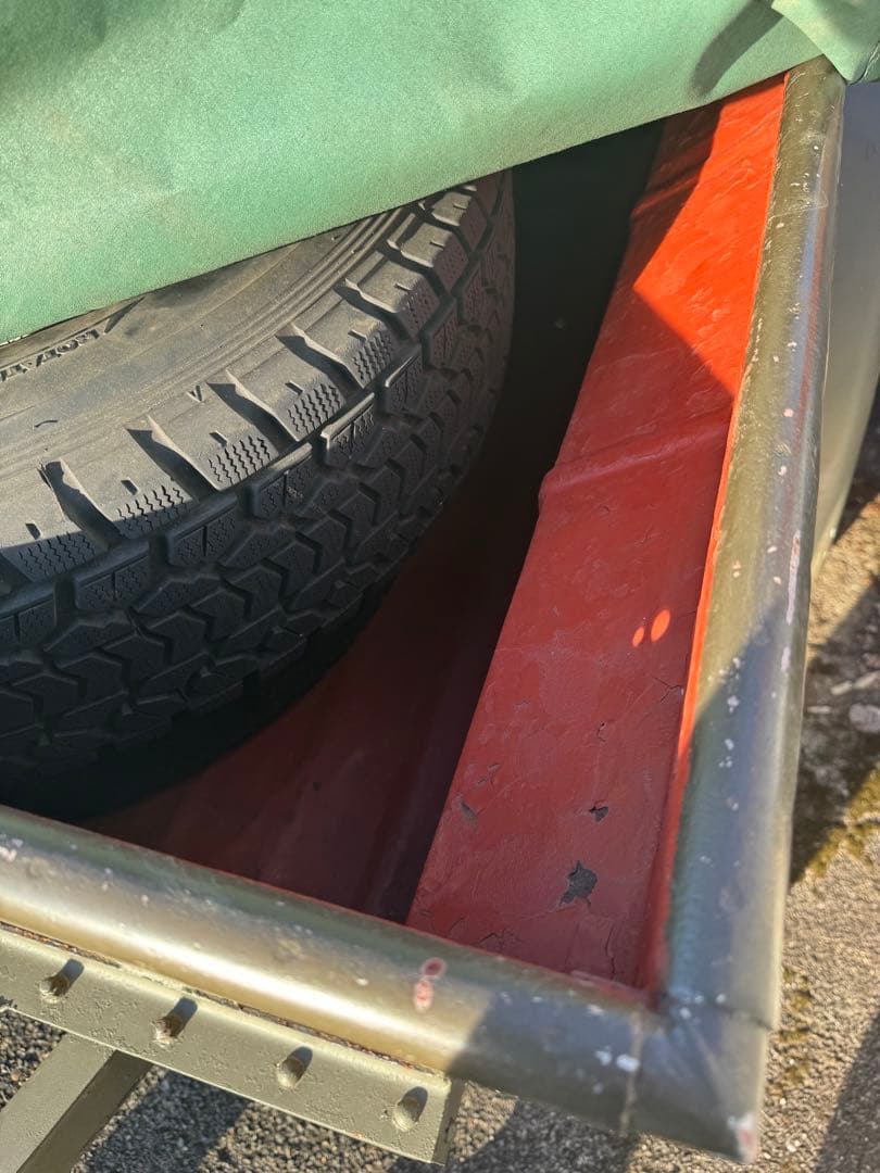 三菱　ジープ　トレーラー