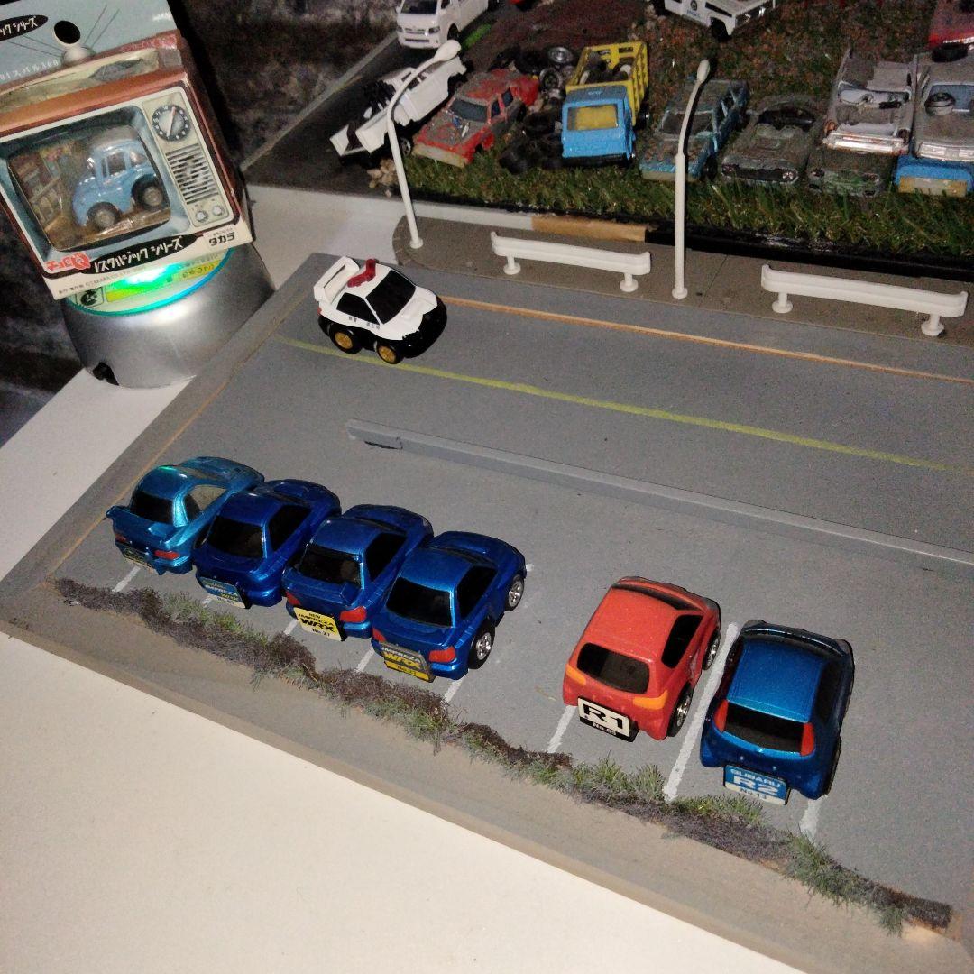 チョロQ　スバルインプレッサ　R1R2 360 8台セット