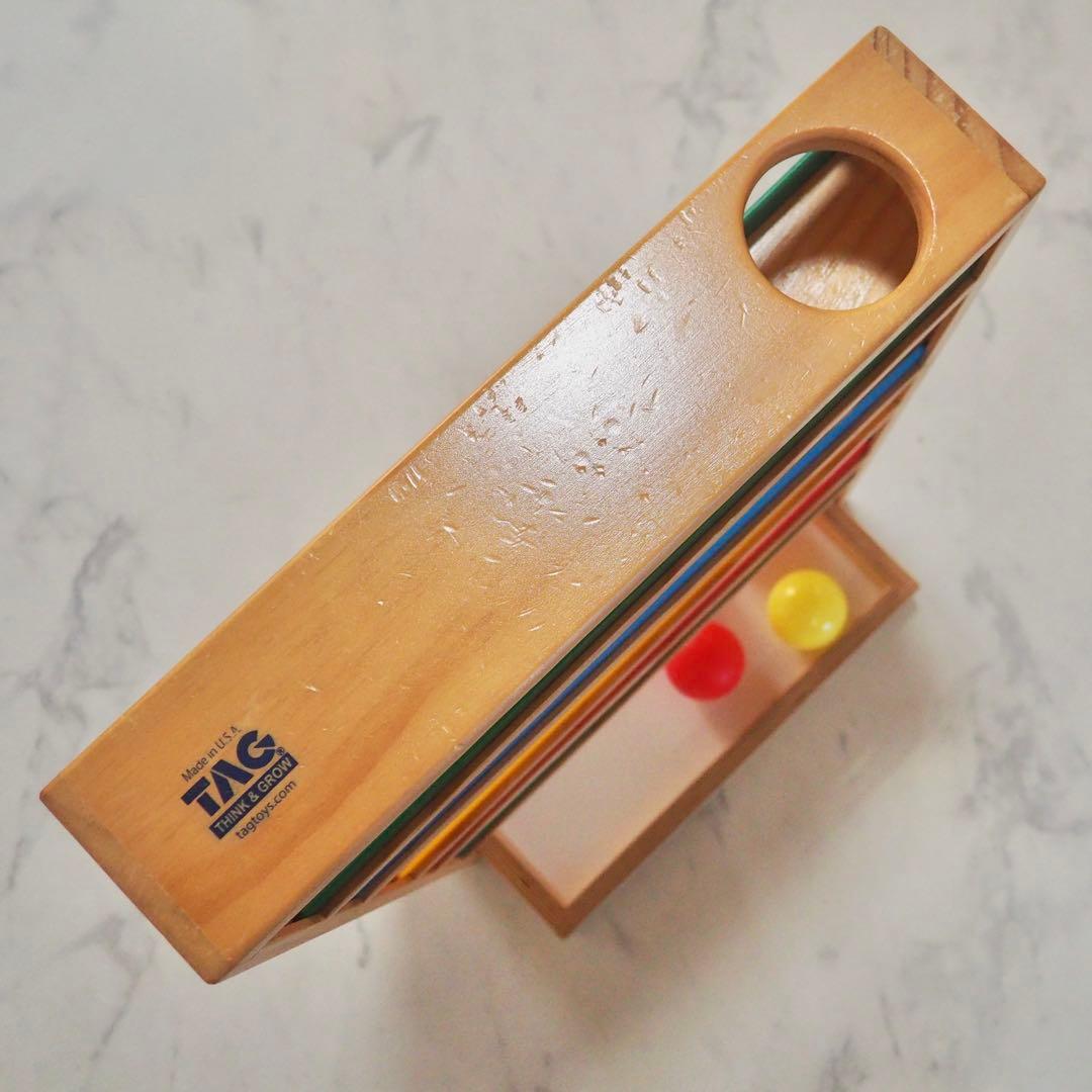 箱あり✿TAG社✿トラッカー モンテッソーリ おもちゃ タグ社 追視 教具 知育