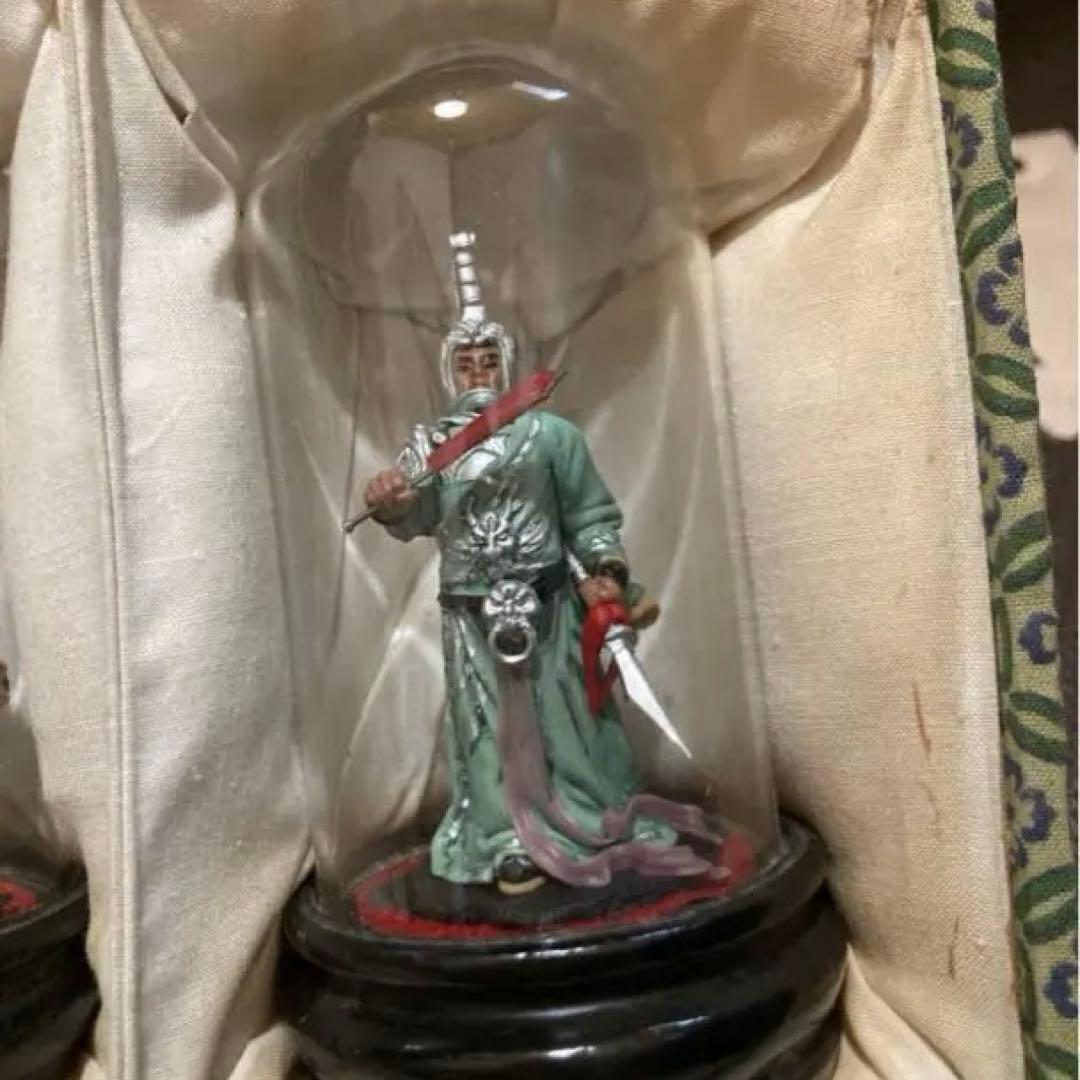 三国志フィギュア5体セット レア アンティーク工芸置物　人形 工芸品　骨董品