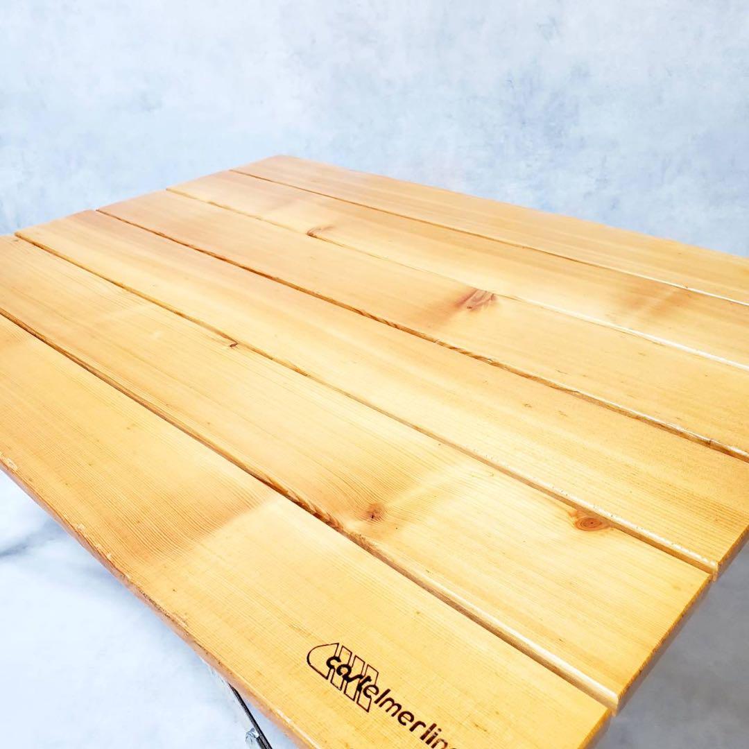 CASTELMERLINO 折りたたみ ハイ＆ローキャンパーテーブル 80×60