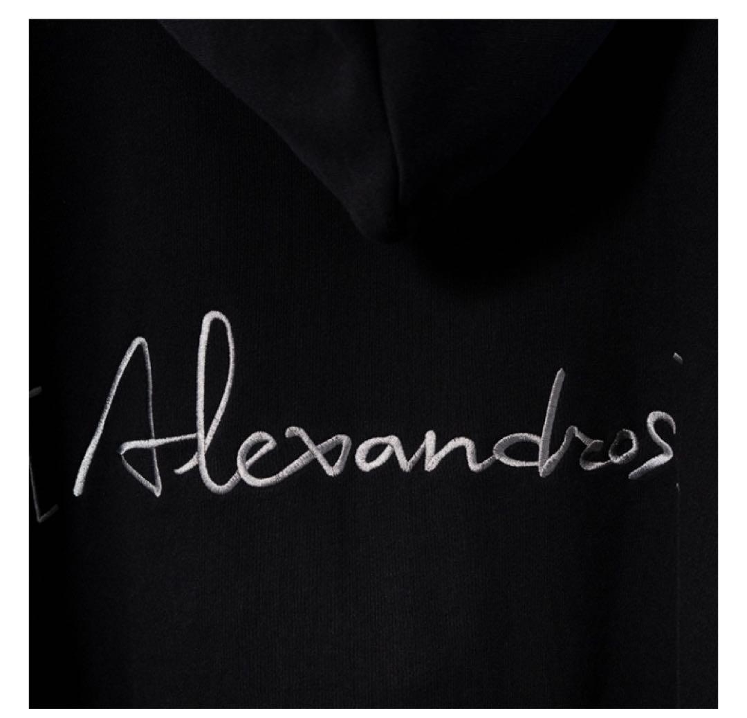 ［Alexandros ］25 AW HOODIE XL ブラック
