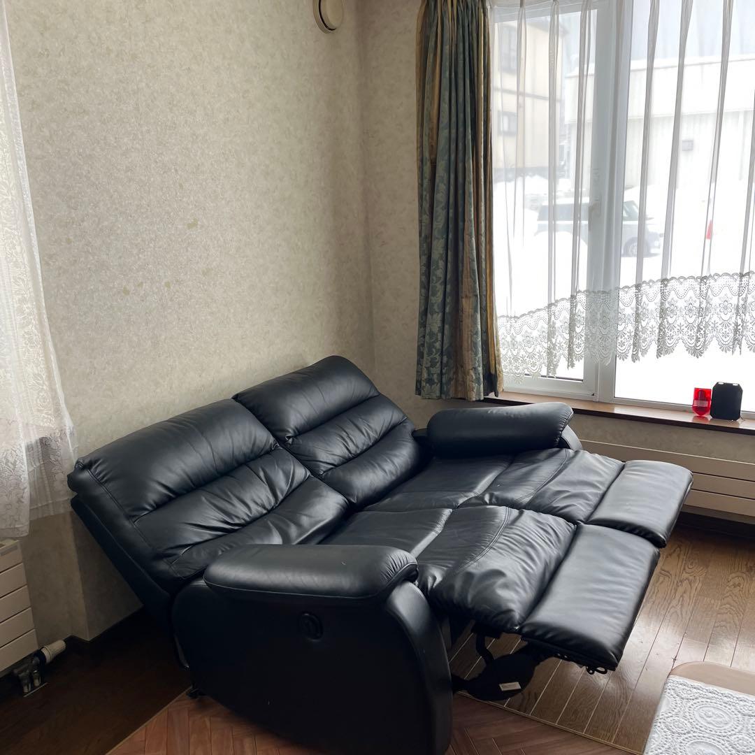 ニトリで購入した二人掛けリクライニングソファー