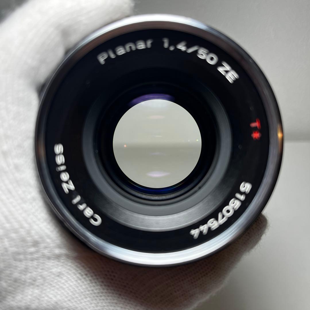 レンズ(単焦点) Carl Zeiss Planar 50mm f1.4 ZE For Canon