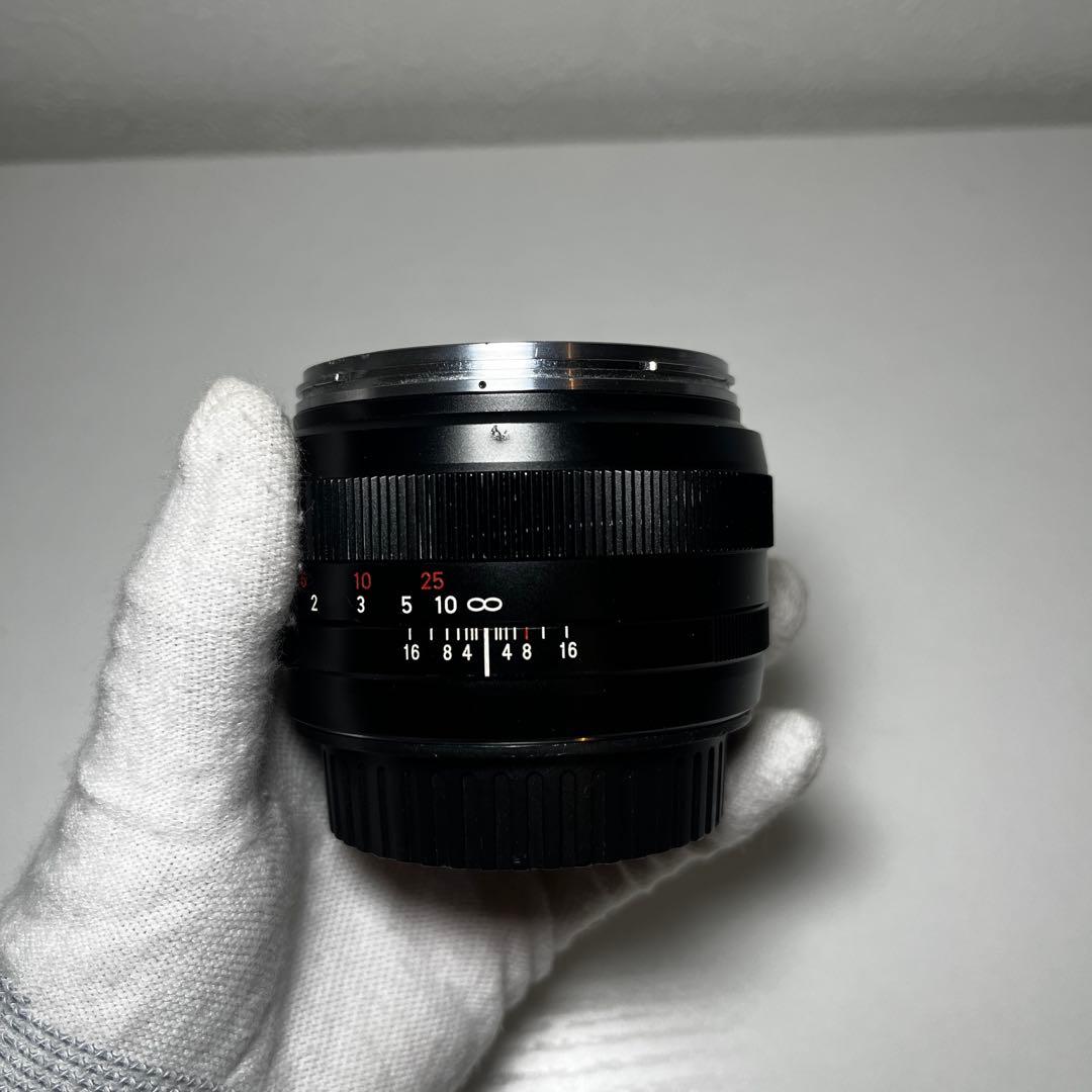レンズ(単焦点) Carl Zeiss Planar 50mm f1.4 ZE For Canon