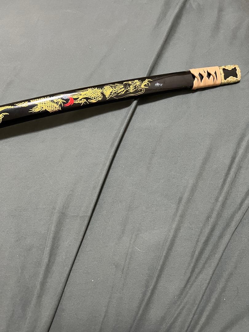 美品！模造刀 太刀 皮巻き