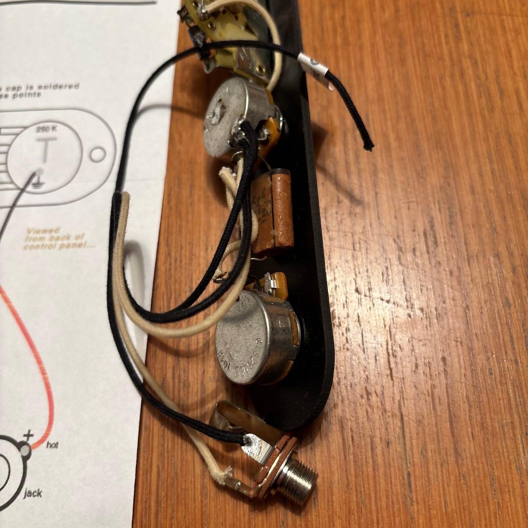RS GUITARWORKS テレキャスター配線パーツセット