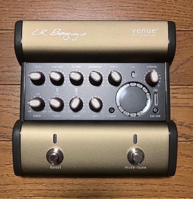 L.R. Baggs venue DI アコースティックギター用プリアンプ