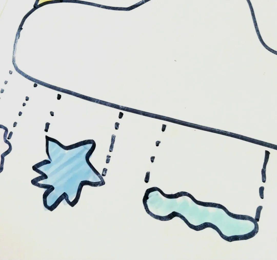 ☆ 元永定正 原画 カラ―マ―カ―