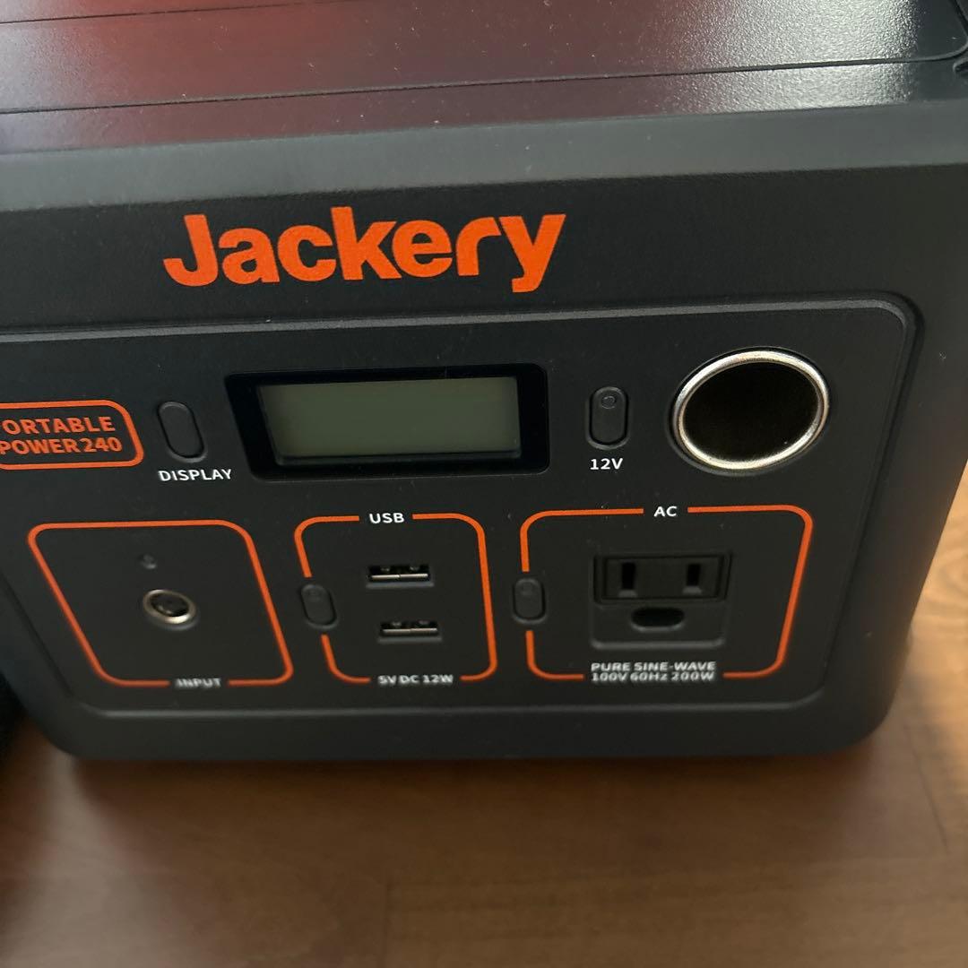 Jackery ポータブル電源　240Wh 200W