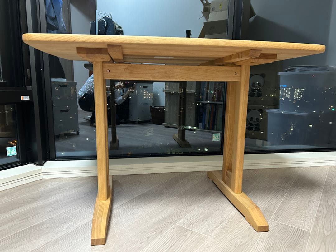 ダイニングテーブル MOMO NATURAL MIDDLE TABLE OVAL TOP 20