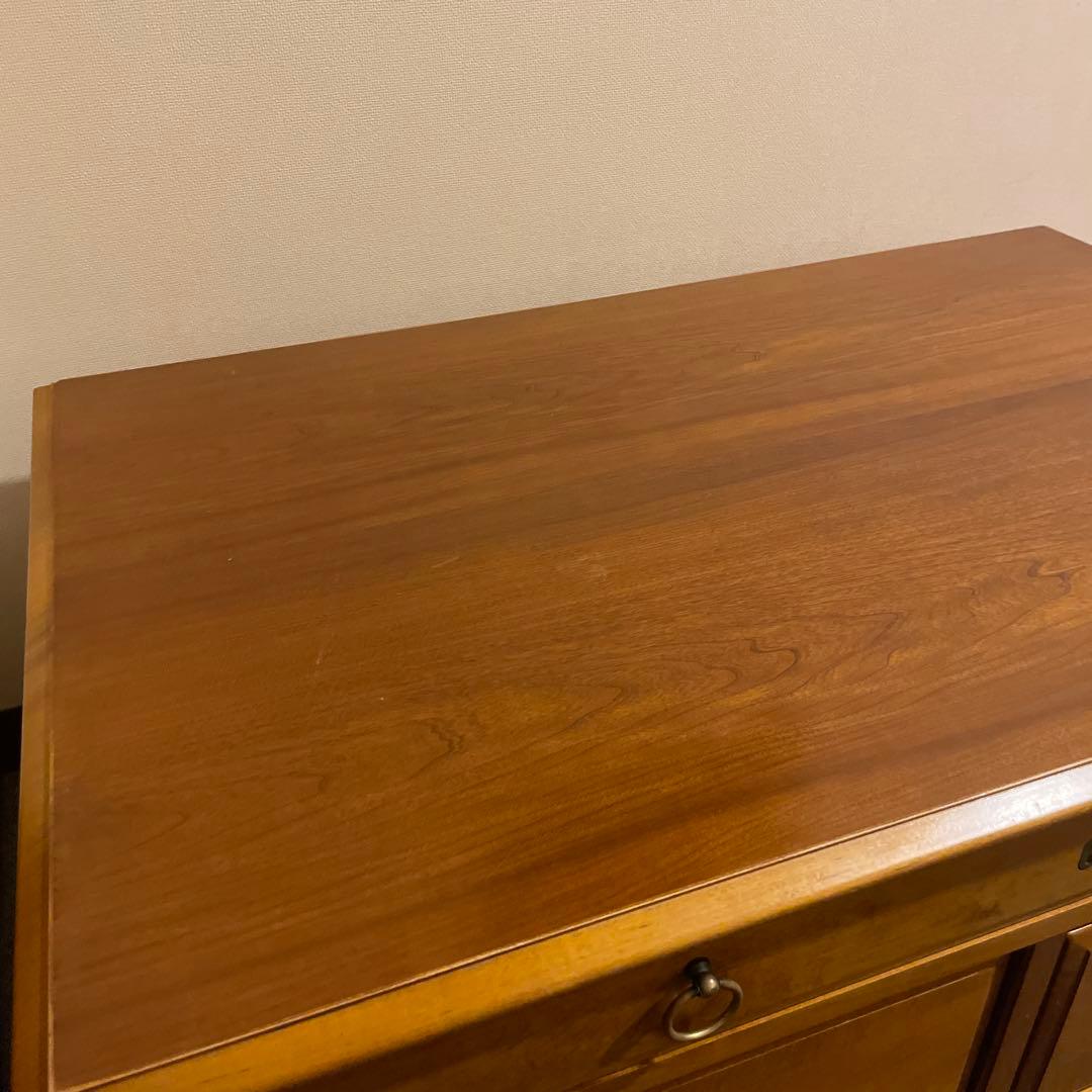 木製 チェスト 引き出し付き