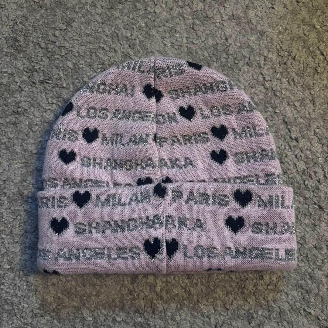 supreme ピンク ビーニー ハート